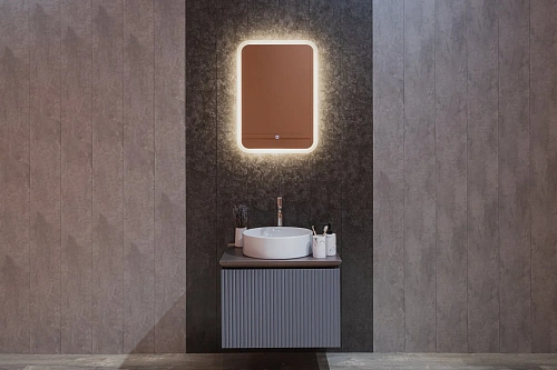 Зеркало Silver mirrors Stiv - Lite 500х700 открытая подсветка, cенсорный выключатель, тёплый свет LE LED-00002777 Зеркало Silver mirrors Stiv - Lite 500х700 открытая подсветка, cенсорный выключатель, тёплый свет LE LED-00002777