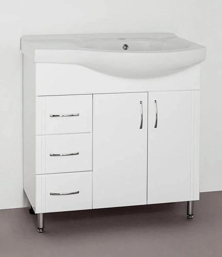 Тумба под раковину Style Line Эко Стандарт 25 (3 ящ.) ЛС-00000108 Тумба под раковину Style Line Эко Стандарт 25 (3 ящ.) ЛС-00000108