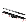 Душевой лоток AM.PM PrimeFlow W02SC-U11-090-04BM универсальный затвор Tile 90см черный матовый Душевой лоток AM.PM PrimeFlow W02SC-U11-090-04BM универсальный затвор Tile 90см черный матовый