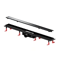 Душевой лоток AM.PM PrimeFlow W02SC-U11-090-04BM универсальный затвор Tile 90см черный матовый Душевой лоток AM.PM PrimeFlow W02SC-U11-090-04BM универсальный затвор Tile 90см черный матовый