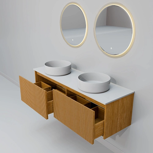 Комплект мебели ArtDecco Elizabeth 140 AEL14W11D3M0 белый дуб Комплект мебели ArtDecco Elizabeth 140 AEL14W11D3M0 белый дуб