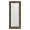 Зеркало в багетной раме Evoform Exclusive BY 3527 59 x 139 см, вензель серебряный Зеркало в багетной раме Evoform Exclusive BY 3527 59 x 139 см, вензель серебряный