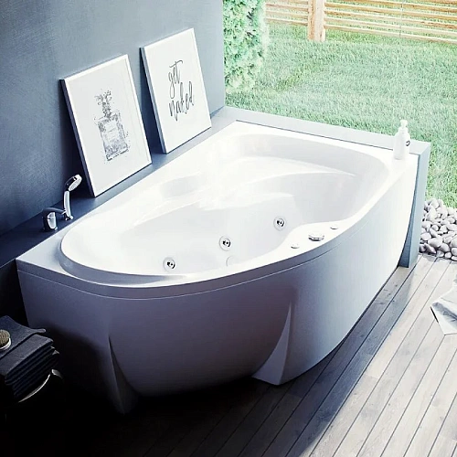 Акриловая ванна Aquatek Вега 170 правая пустая с фронтальным экраном VEG170-0000083 Акриловая ванна Aquatek Вега 170 правая пустая с фронтальным экраном VEG170-0000083