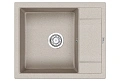 Кухонная мойка Granula 6002, ПИРИТ, кварц 600х500 Кухонная мойка Granula 6002, ПИРИТ, кварц 600х500
