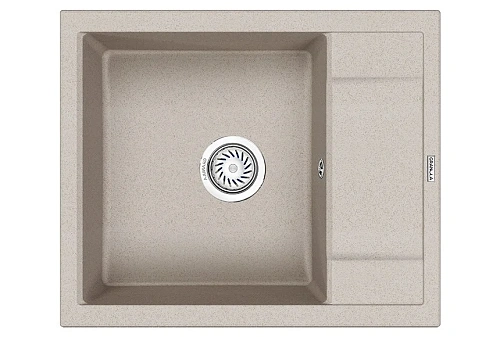 Кухонная мойка Granula 6002, ПИРИТ, кварц 600х500 Кухонная мойка Granula 6002, ПИРИТ, кварц 600х500