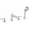 Картинка анонса товара «смеситель на борт ванны grohe bauedge (25120000)»