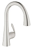 Картинка анонса товара «смеситель для кухни grohe zedra, нержавеющая сталь (32294sd1)»