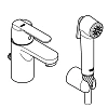 Смеситель для раковины GROHE Get с цепочкой и гигиеническим душем (23238000) Смеситель для раковины GROHE Get с цепочкой и гигиеническим душем (23238000)