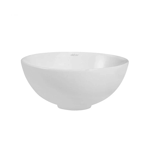 Раковина ABBER Bequem AC2106 накладная, белая Раковина ABBER Bequem AC2106 накладная, белая