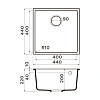 Кухонная мойка Omoikiri Bosen 44-U-GR Tetogranit/leningrad grey 4997010 Кухонная мойка Omoikiri Bosen 44-U-GR Tetogranit/leningrad grey 4997010