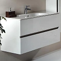 Тумба под раковину Armadi Art VALLESSI 100 белая глянец 837-100-W Тумба под раковину Armadi Art VALLESSI 100 белая глянец 837-100-W