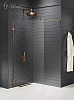 Картинка анонса товара «душевая перегородка new trendy avexa copper brushed 110x200 exk-7138 (брашированная медь)»