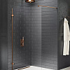 Душевая перегородка NEW TRENDY AVEXA COPPER BRUSHED 90x200 EXK-3764 брашированная медь Душевая перегородка NEW TRENDY AVEXA COPPER BRUSHED 90x200 EXK-3764 брашированная медь