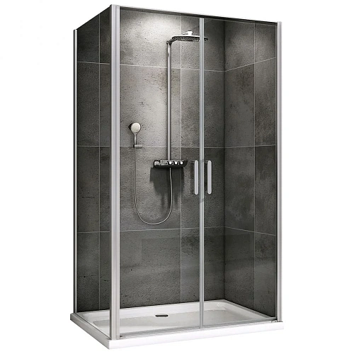 Душевой уголок ABBER Sonnenstrand AG04100C-S75 100x75 см универсальный, профиль хром, стекло прозрачное Душевой уголок ABBER Sonnenstrand AG04100C-S75 100x75 см универсальный, профиль хром, стекло прозрачное