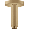 Картинка анонса товара «кронштейн верхнего душа hansgrohe s, 100 мм. 27393140, шлифованная бронза»