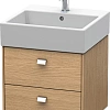 Тумба под раковину Duravit Brioso BR415201052 подвесная 48 см Европейский дуб Тумба под раковину Duravit Brioso BR415201052 подвесная 48 см Европейский дуб