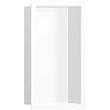 Настенный короб Hansgrohe XtraStoris Individual, с дизайнерской рамой, 30х15х10 см 56096700, матовый Настенный короб Hansgrohe XtraStoris Individual, с дизайнерской рамой, 30х15х10 см 56096700, матовый