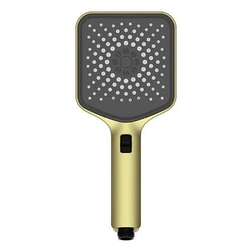 Душевая лейка Kaiser 3-х режимная, 120х120х270мм шлифованное золото SH-122 Душевая лейка Kaiser 3-х режимная, 120х120х270мм шлифованное золото SH-122