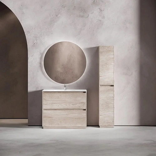 Тумба под раковину Sancos Libra Floor LB100FEG напольная, 990х450х840 дуб галифакс натуральный Тумба под раковину Sancos Libra Floor LB100FEG напольная, 990х450х840 дуб галифакс натуральный