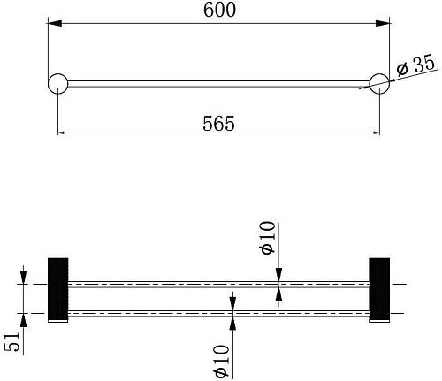 Полотенцедержатель Allen Brau Priority 4.0 6.31C12-MG графит брашированный Полотенцедержатель Allen Brau Priority 4.0 6.31C12-MG графит брашированный