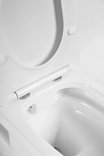 Унитаз подвесной BelBagno LOTO BB070CHR/SC безободковый c сиденьем Унитаз подвесной BelBagno LOTO BB070CHR/SC безободковый c сиденьем