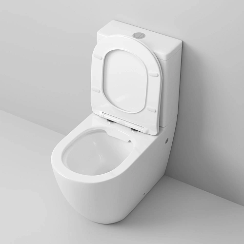 Унитаз напольный GROSSMAN GR-4446S 680x375x810 с тонкой крышкой Унитаз напольный GROSSMAN GR-4446S 680x375x810 с тонкой крышкой