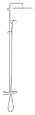 Душевая система GROHE Tempesta Cosmopolitan 250 CUBE с термостатом для ванны, излив 169 мм, хром (26 26691000 Душевая система GROHE Tempesta Cosmopolitan 250 CUBE с термостатом для ванны, излив 169 мм, хром (26 26691000