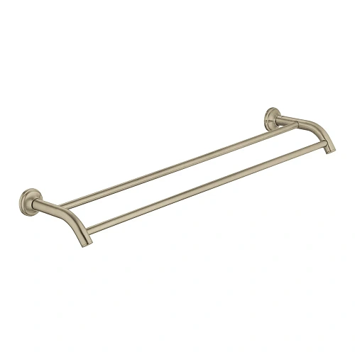 Полотенцедержатель GROHE Essentials Authentic, 582 мм, двойной, никель матовый (40654EN1) Полотенцедержатель GROHE Essentials Authentic, 582 мм, двойной, никель матовый (40654EN1)