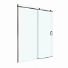 Душевая дверь BelBagno SOFT_CLOSE-2-BF-1-160-C-GM 160 см, профиль оружейная сталь, стекло прозрачное