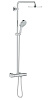 Картинка анонса товара «душевая система grohe rainshower 210 (27967000) с термостатом, хром»