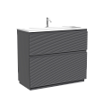 Тумба под раковину SANCOS Folk Floor FL100FGS 995х445х850 Grey soft, напольная Тумба под раковину SANCOS Folk Floor FL100FGS 995х445х850 Grey soft, напольная