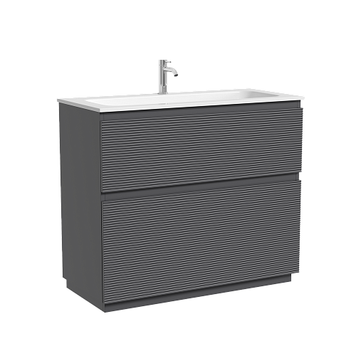 Тумба под раковину SANCOS Folk Floor FL100FGS 995х445х850 Grey soft, напольная Тумба под раковину SANCOS Folk Floor FL100FGS 995х445х850 Grey soft, напольная