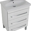 Комплект мебели Aquanet Сиена 60 белый (напольный 3 ящика) 00196495 Комплект мебели Aquanet Сиена 60 белый (напольный 3 ящика) 00196495