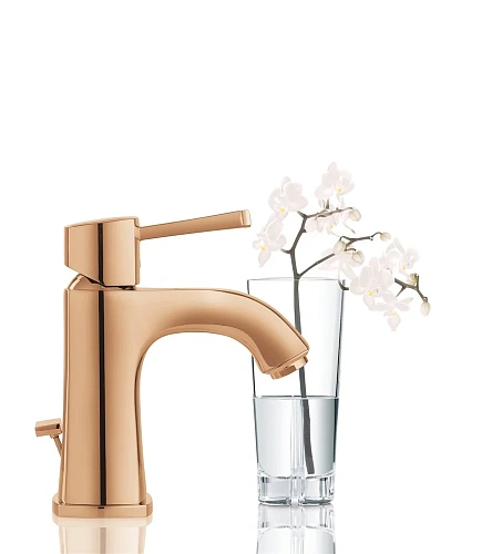 Смеситель для раковины GROHE Grandera с донным клапаном, теплый закат глянец (23303DA0) Смеситель для раковины GROHE Grandera с донным клапаном, теплый закат глянец (23303DA0)