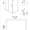 Душевой уголок Niagara Nova NG-82-13AB-A90B (130x90x195) прямоугольная, дверь раздвижная Душевой уголок Niagara Nova NG-82-13AB-A90B (130x90x195) прямоугольная, дверь раздвижная