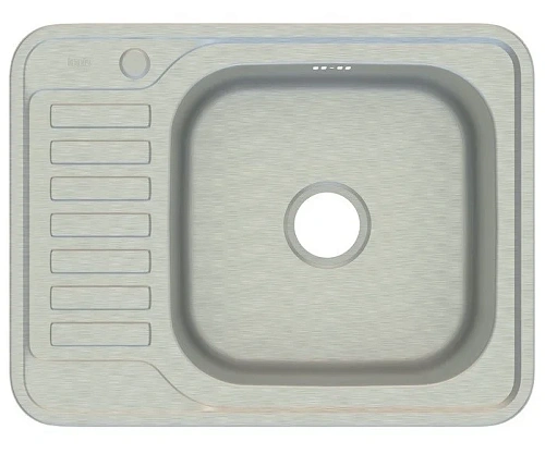 Кухонная мойка IDDIS Basic (BAS65SRi77) из нержавеющей стали Кухонная мойка IDDIS Basic (BAS65SRi77) из нержавеющей стали