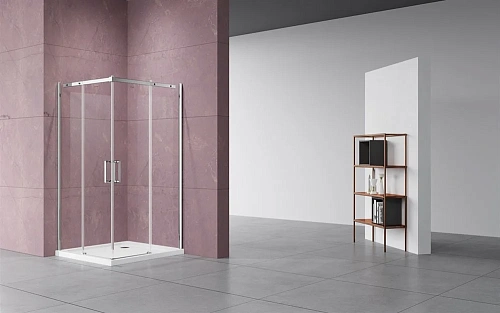 Душевой уголок Vincea Dice VSS-4D100CL, 1000x1000, хром, стекло прозрачное Душевой уголок Vincea Dice VSS-4D100CL, 1000x1000, хром, стекло прозрачное