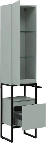 Шкаф-пенал Allen Brau Priority 40 1.31006.PWM L папирус матовый Шкаф-пенал Allen Brau Priority 40 1.31006.PWM L папирус матовый