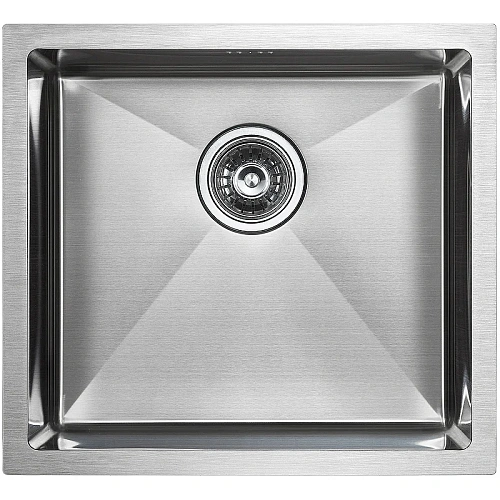 Кухонная мойка Paulmark GERBERG 48 UNI, PM254844-BS, брашированная нерж.сталь, 480х440мм Кухонная мойка Paulmark GERBERG 48 UNI, PM254844-BS, брашированная нерж.сталь, 480х440мм