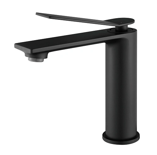 Смеситель для раковины Vincea Verse VBF-2VE1MB однорычажный, матовый черный Смеситель для раковины Vincea Verse VBF-2VE1MB однорычажный, матовый черный