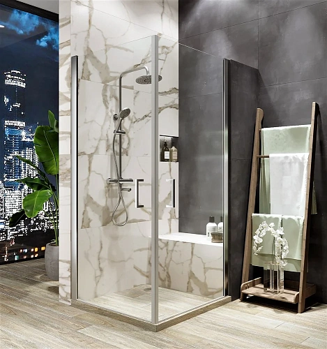 Душевая система Agger Thermo A2461100 термостат с изливом, хром Душевая система Agger Thermo A2461100 термостат с изливом, хром