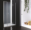 Картинка анонса товара «душевая дверь cezares bergamo-w-b-13-60+60/60-c-cr-r 180см стекло прозрачное, профиль хром»