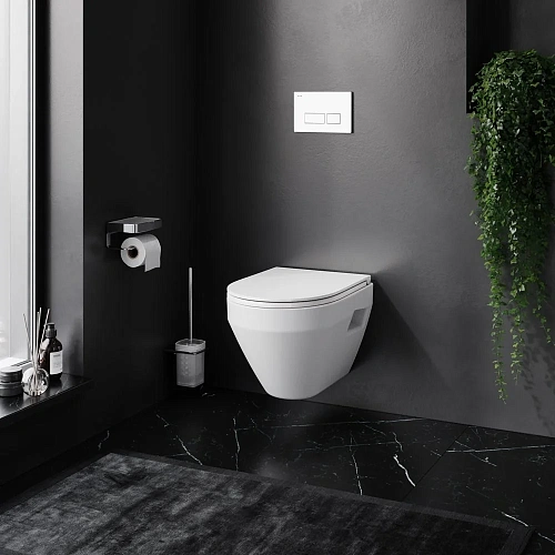 Комплект унитаза AM.PM Spirit V2.0 FlashClean IS47001.701738 с инсталляцией, сиденьем микролифт и клавишей смыва Комплект унитаза AM.PM Spirit V2.0 FlashClean IS47001.701738 с инсталляцией, сиденьем микролифт и клавишей смыва