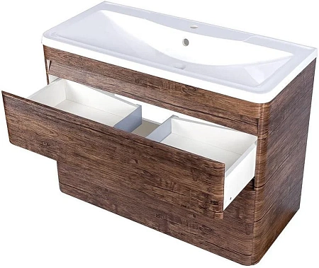 Тумба под раковину Style Line Атлантика 100, Люкс старое дерево, PLUS ЛС-00000663 Тумба под раковину Style Line Атлантика 100, Люкс старое дерево, PLUS ЛС-00000663