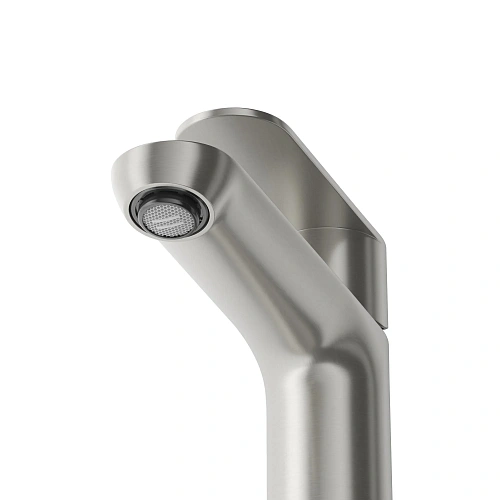 Смеситель для раковины CEZARES STYLUS-LS-IN с донным клапаном, сатин Смеситель для раковины CEZARES STYLUS-LS-IN с донным клапаном, сатин