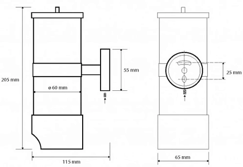 Диспенсер для косметических тампонов Bemeta OMEGA 146503172 Диспенсер для косметических тампонов Bemeta OMEGA 146503172