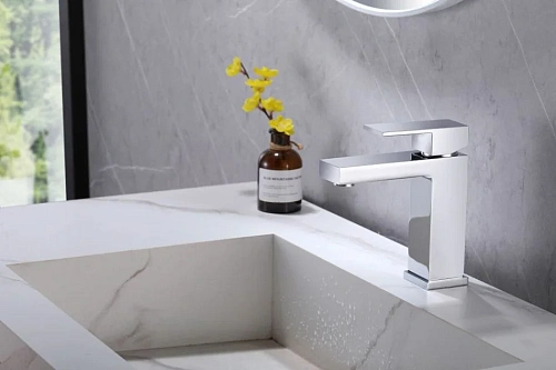 Смеситель для раковины ABBER Daheim AF8210 хром Смеситель для раковины ABBER Daheim AF8210 хром