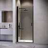 Картинка анонса товара «душевая дверь rgw leipzig le-003b 900 мм easy clean черный 351200309-14»