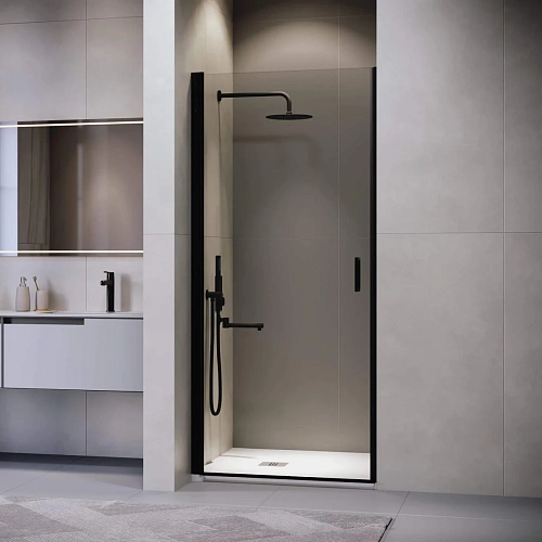 Душевая дверь RGW Leipzig LE-003B 900 мм Easy Clean черный 351200309-14 Душевая дверь RGW Leipzig LE-003B 900 мм Easy Clean черный 351200309-14