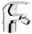 Смеситель для биде GROHE Euroeco с донным клапаном, хром (23263000) Смеситель для биде GROHE Euroeco с донным клапаном, хром (23263000)